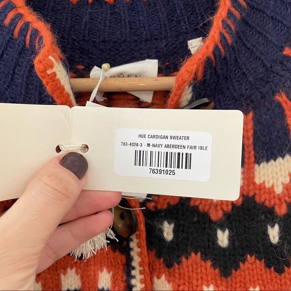 NWT DÔEN Hue Cardigan Sweater - Picture 8 of 13